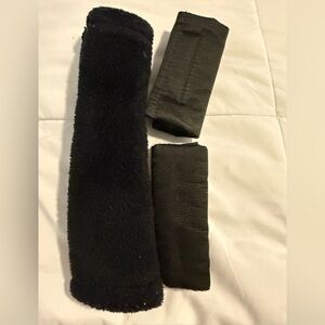 Seatbelt strap covers for car seatbelts